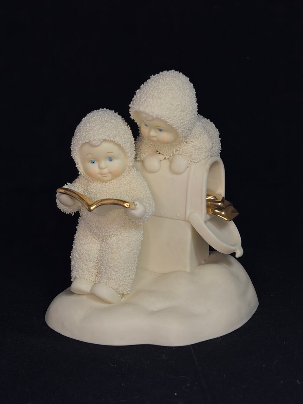 2005 Dept. 56 Snowbabies Did We Send A Christmas Card To Them?